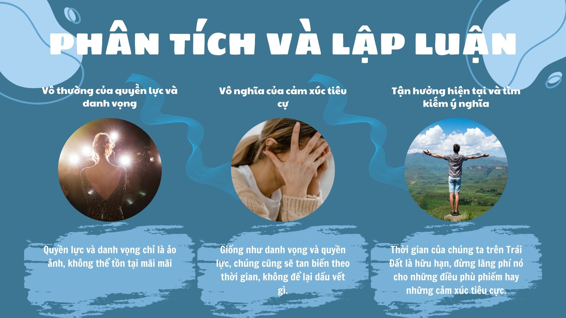 3. Phân tích và lập luận